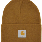 CARHARTT WIP ACRYLIC WATCH HAT HAMILTON BROWN