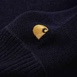 CARHARTT WIP CHASE SWEATER DARK NAVY/GOLD MAGLIONE