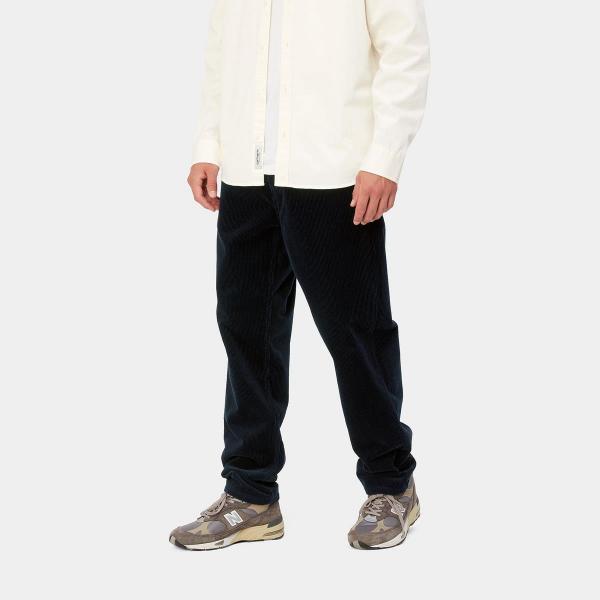 CARHARTT WIP NEWEL PANT DARK NAVY (RINSED)