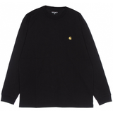 CARHARTT WIP L/S CHASE BLACK/GOLD T-SHIRT