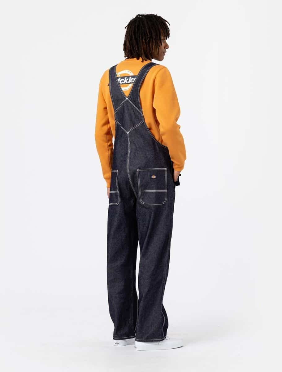 DICKIES DENIM 100 RAW SALOPETTE