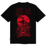 DOLLY NOIRE MIYAMOTO MUSASHI OUTLINE TEE BLACK T-SHIRT