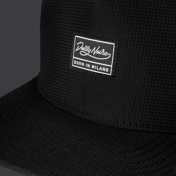 DOLLY NOIRE NET SNAPBACK BLACK CAPPELLO