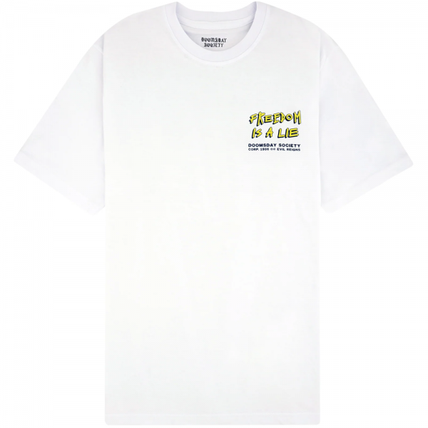 DOOMSDAY FREEDOM WHITE T-SHIRT