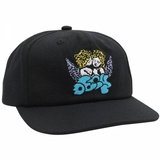 OBEY ANGEL 6 PANEL SNAPBACK BLACK CAPPELLO