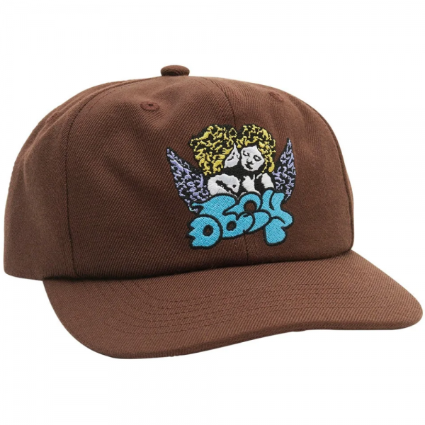 OBEY ANGEL 6 PANEL SNAPBACK SEPIA CAPPELLO