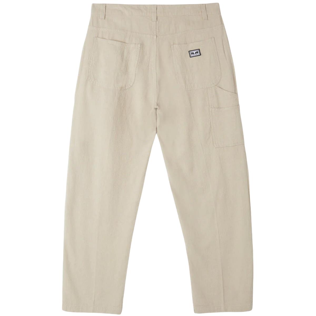 OBEY FUBAR LINEN PANT OATMEAL