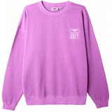 OBEY PIGMENT EYES ICON EXTRA HEAVY CREW DEWBERRY FELPA ESTIVA