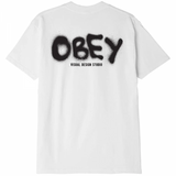 OBEY VISUAL DESIGN STUDIO CLASSIC WHITE T-SHIRT