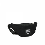 OBEY WASTED BLACK TWILL MARSUPIO
