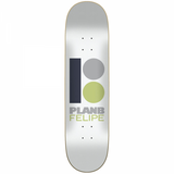PLAN B METAL HONEYCOMB GUSTAVO 8.125" x 31.33" TAVOLA SKATEBOARD