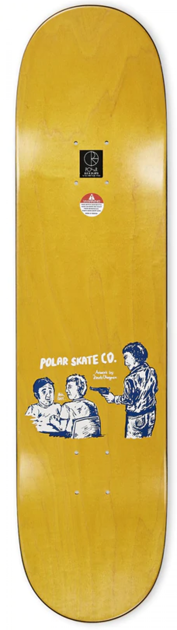 POLAR COLD STREAK PAUL GRUND 8.0" DARK GREEN TAVOLA SKATEBOARD
