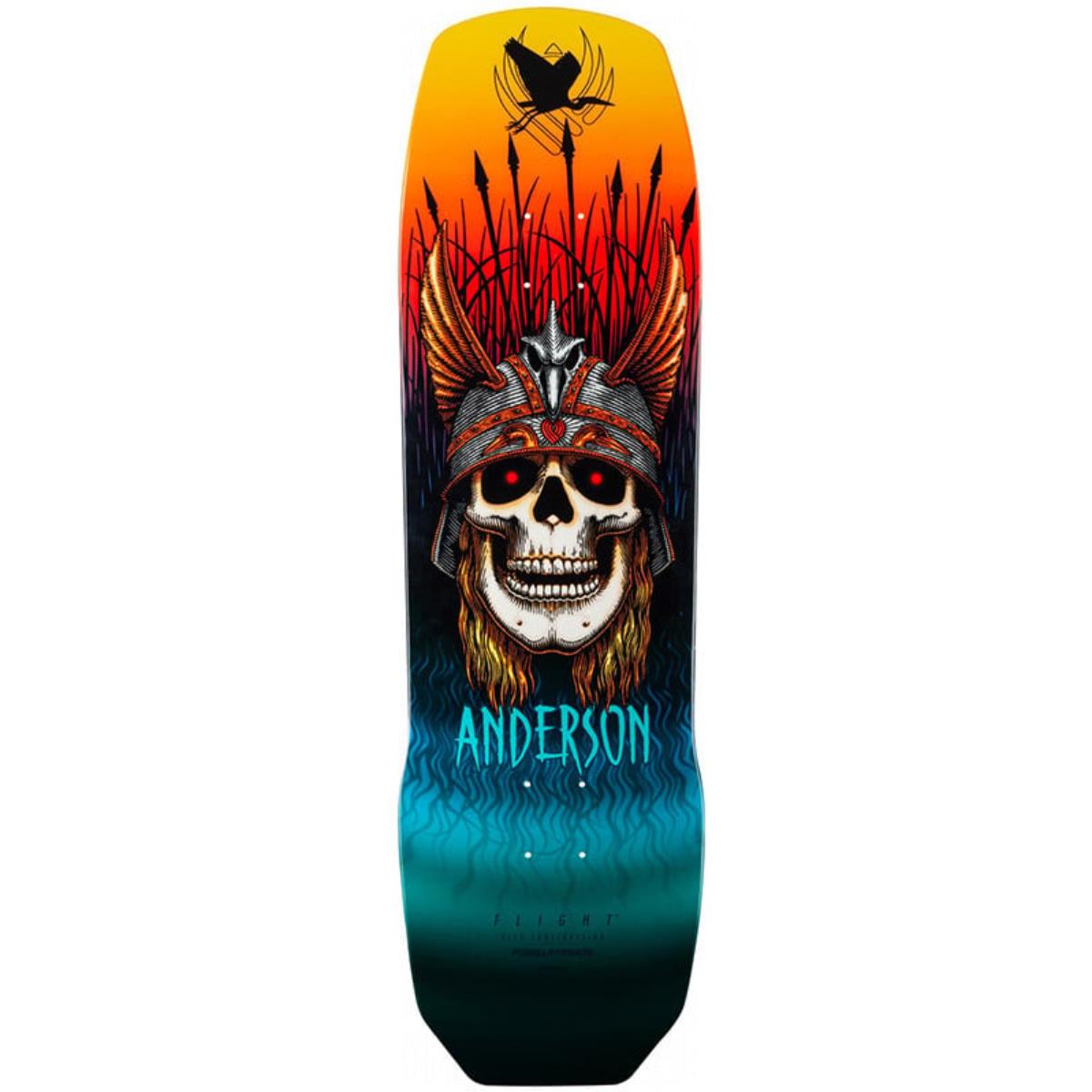 POWELL PERALTA ANDY ANDERSON HERON SKULL FLIGHT TAVOLA SKATEBOARD