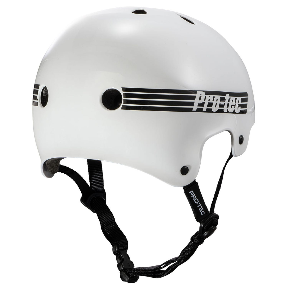 PRO TEC OLD SCHOOL CERT GLOSS WHITE CASCO