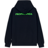 PROPAGANDA LOGO FIRE BLACK FELPA