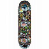 SANTA CRUZ EVERSLICK BRAUN GAME OVER 8.25" TAVOLA SKATEBOARD