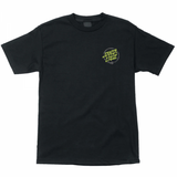 SANTA CRUZ MAKO DOT BLACK T-SHIRT