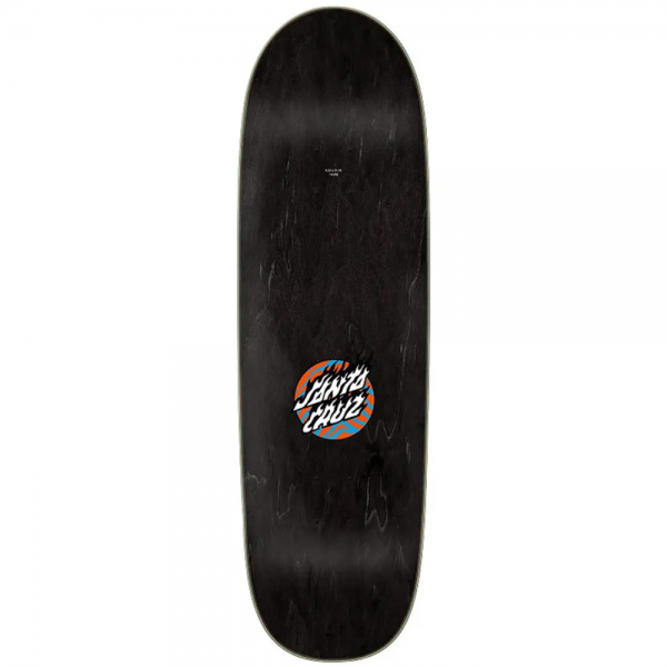 SANTA CRUZ SALBA TIGER HAND SHAPED 9.25" TAVOLA SKATEBOARD