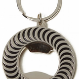 SPITFIRE CLASSIC SWIRL POLISHED NICKEL/BLACK PORTACHIAVI