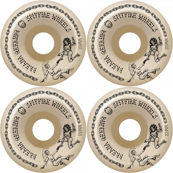 SPITFIRE WHEELS FORMULA FOUR CONICAL FULL BREANA 'IZZY' RUOTE SKATEBOARD