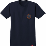 SPITFIRE POCKET BIGHEAD CLASSIC NAVY/ORANGE T-SHIRT