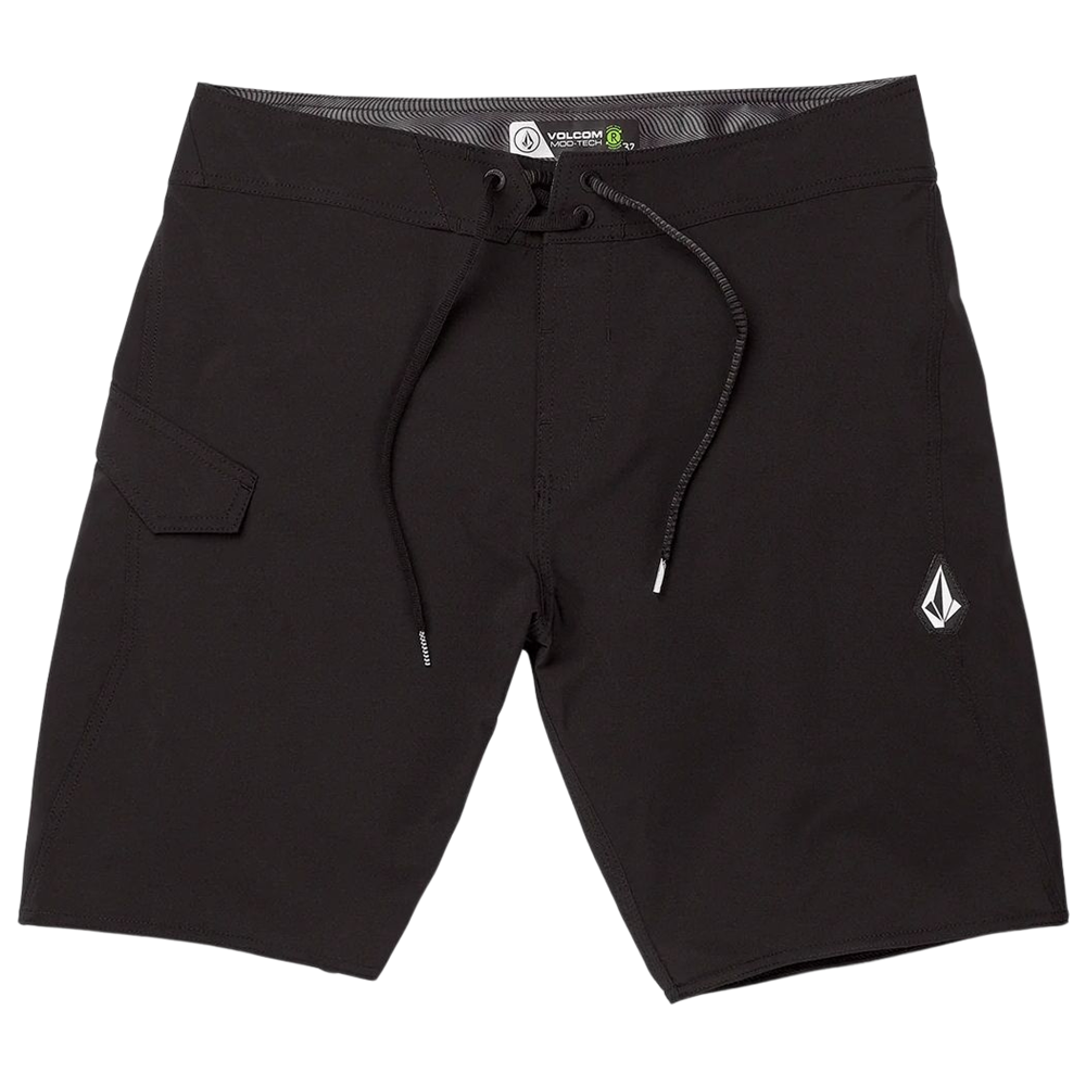 VOLCOM LIDO SOLID MOD 20" BLACK COSTUME
