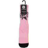 VOLCOM NT REEF PINK CALZINI