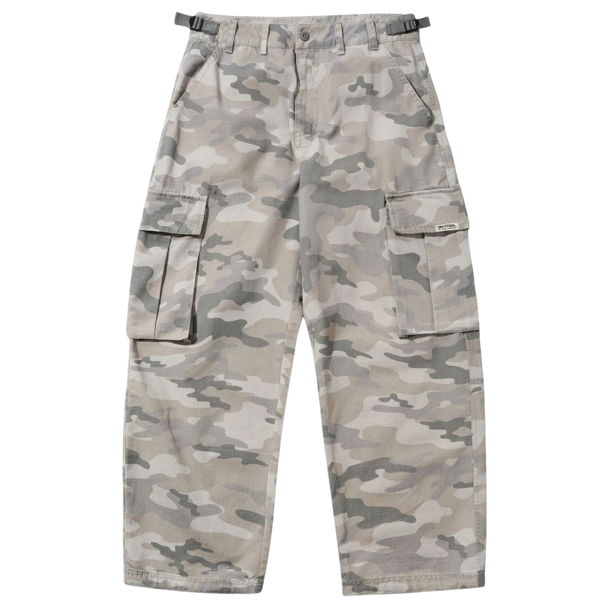 BUTTER GOODS CARGO PANTS SNOW CAMO