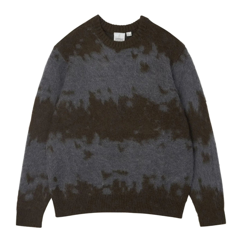 GRAMICCI MOHAIR SPLATTER SWEATER SLATE SPLATTER