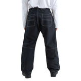 BEYOND MEDALS STITCH PANTS BLACK
