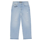 IUTER COURAGE BAGGY DENIM PANTS