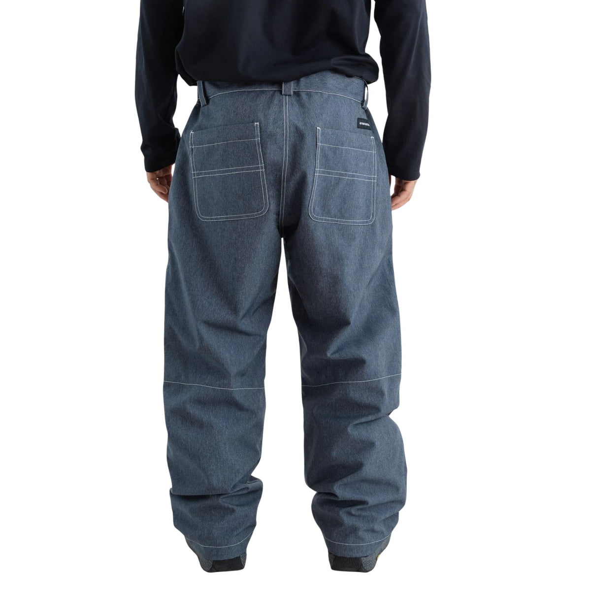 BEYOND MEDALS STITCH DENIM PANTS DARK BLUE