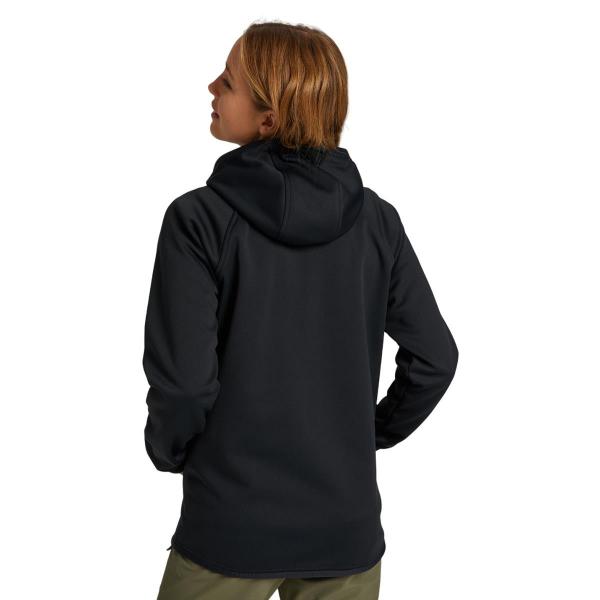 BURTON CROWN WEATHERPROOF TRUE BLACK FELPA SNOWBOARD DONNA