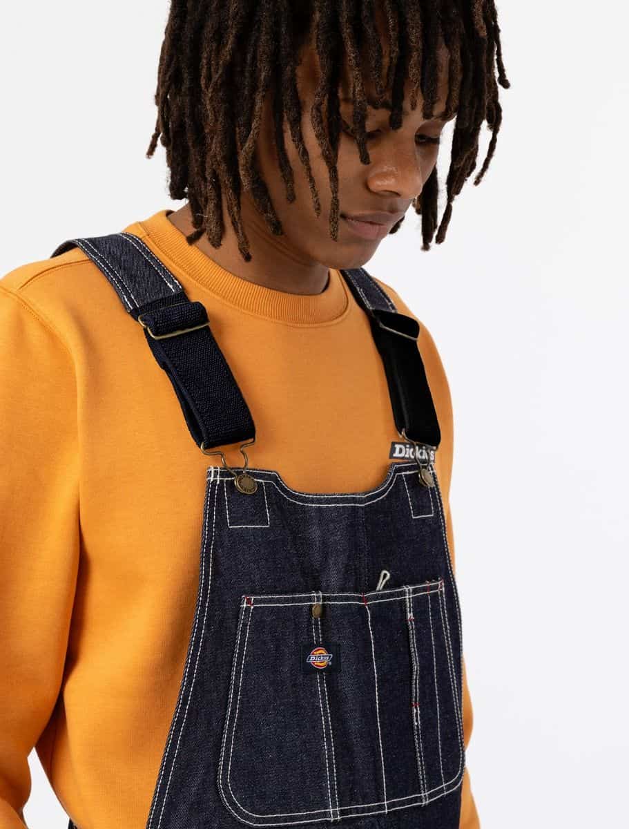 DICKIES DENIM 100 RAW SALOPETTE
