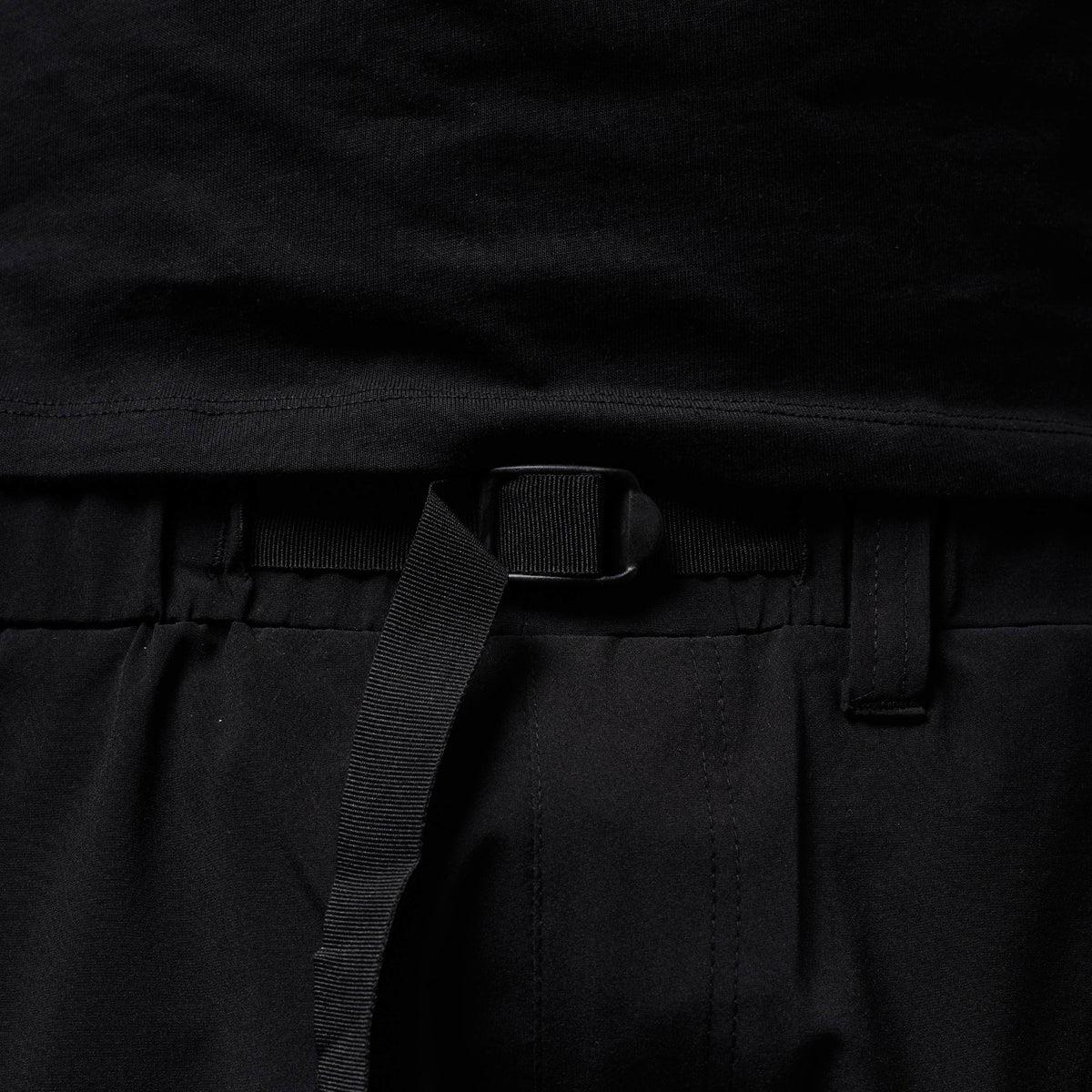 DOLLY NOIRE TECHNO CARGO SHORT BLACK