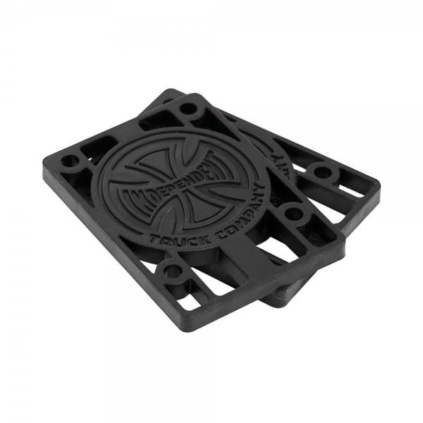INDEPENDENT GENUINE PARTS RISERS 1/4" BLACK