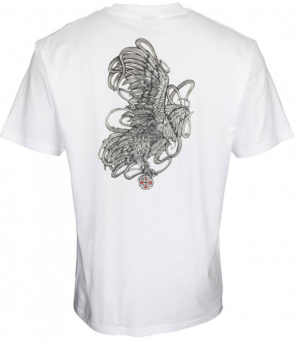 INDEPENDENT ITC STRIKE WHITE T-SHIRT