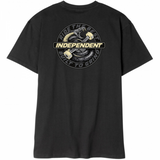 INDEPENDENT SPEED SNAKE BLACK T-SHIRT