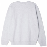 OBEY MINI BOX LOGO CREW SPECIALTY ASH FELPA