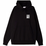 OBEY EYES ICON HOOD PREMIUM BLACK FELPA