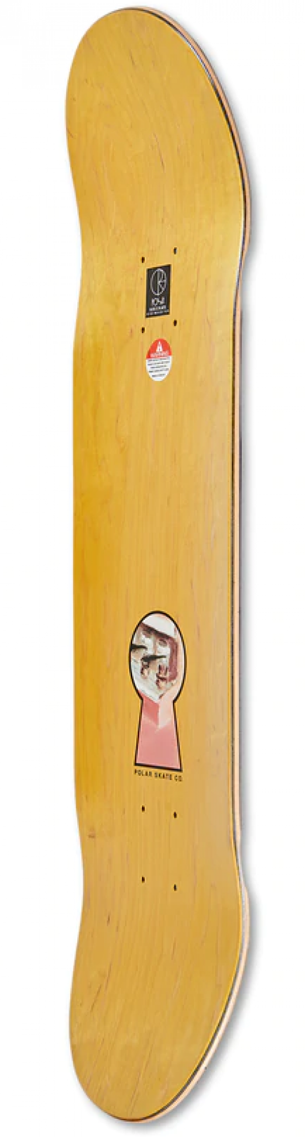 POLAR KEYHOLE WHEEL WELLS HJALTE HALBERG 8.25" TAVOLA SKATEBOARD