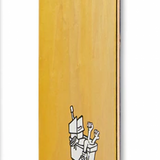 POLAR MOPPING DANE BRADY 8.375" GREEN TAVOLA SKATEBOARD