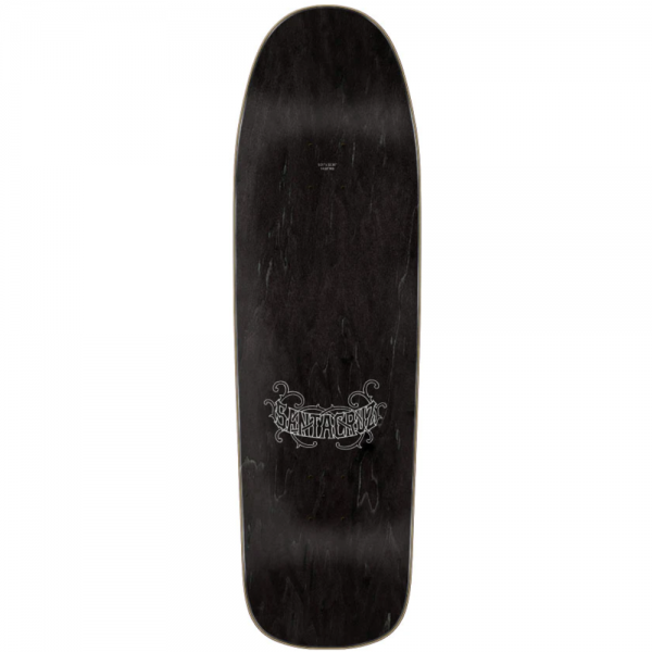 SANTA CRUZ DRESSEN ROSE CREW ONE SHAPED 9.31" TAVOLA SKATEBOARD