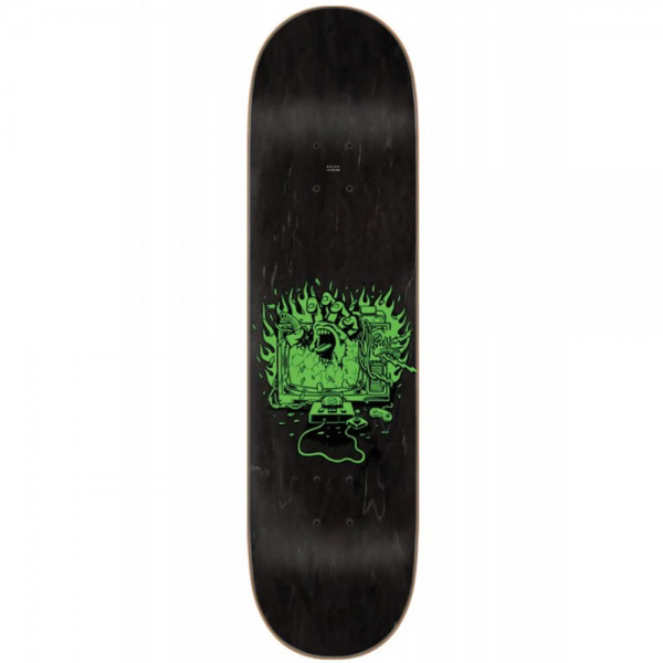 SANTA CRUZ EVERSLICK BRAUN GAME OVER 8.25" TAVOLA SKATEBOARD