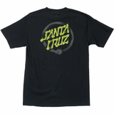 SANTA CRUZ MAKO DOT BLACK T-SHIRT