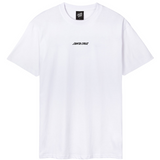 SANTA CRUZ SCREAMING FLASH CENTER WHITE T-SHIRT