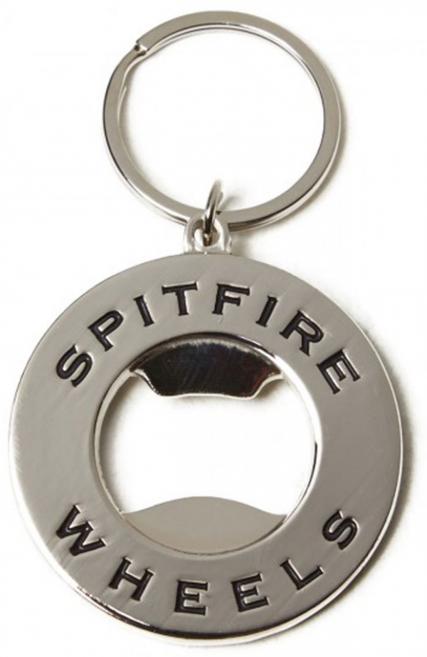 SPITFIRE CLASSIC SWIRL POLISHED NICKEL/BLACK PORTACHIAVI