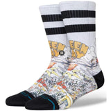 STANCE BASKET CASE CREW MULTI GREEN DAY CALZINI