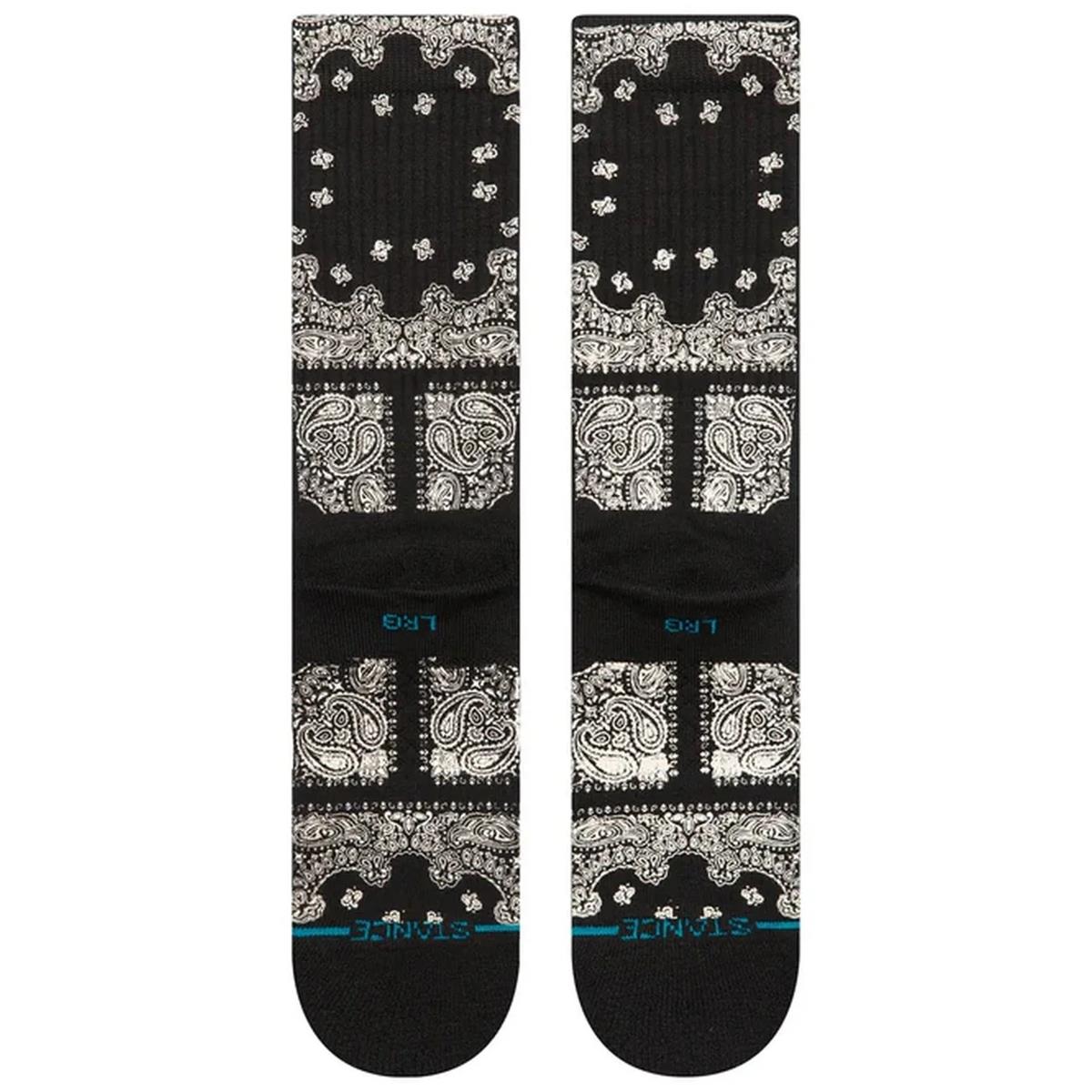 STANCE LONESOME TOWN BLACK CALZINI
