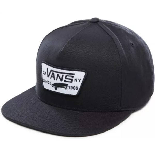 VANS FULL PATCH SNAPBACK TRUE BLACK CAPPELLO